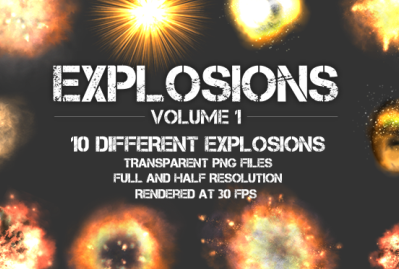 Explosions-Volume 1 main cover image